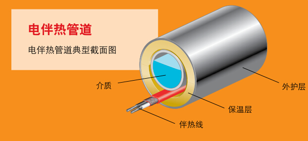 完整管道電伴熱系統(tǒng)圖示(圖2)